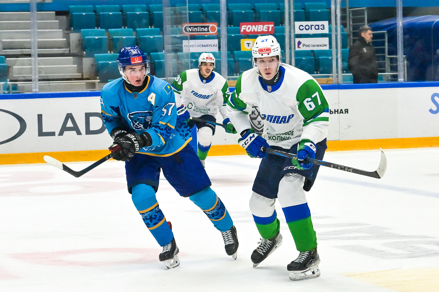 Снежные Барсы мен Толпардың екінші ойынының алдында 