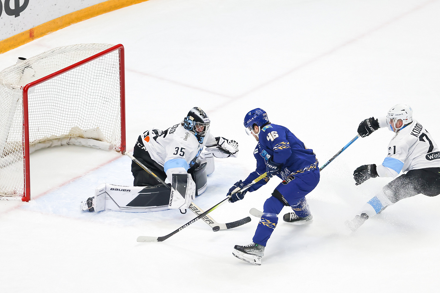 Барыс – Динамо Минск 1:2 ОТ