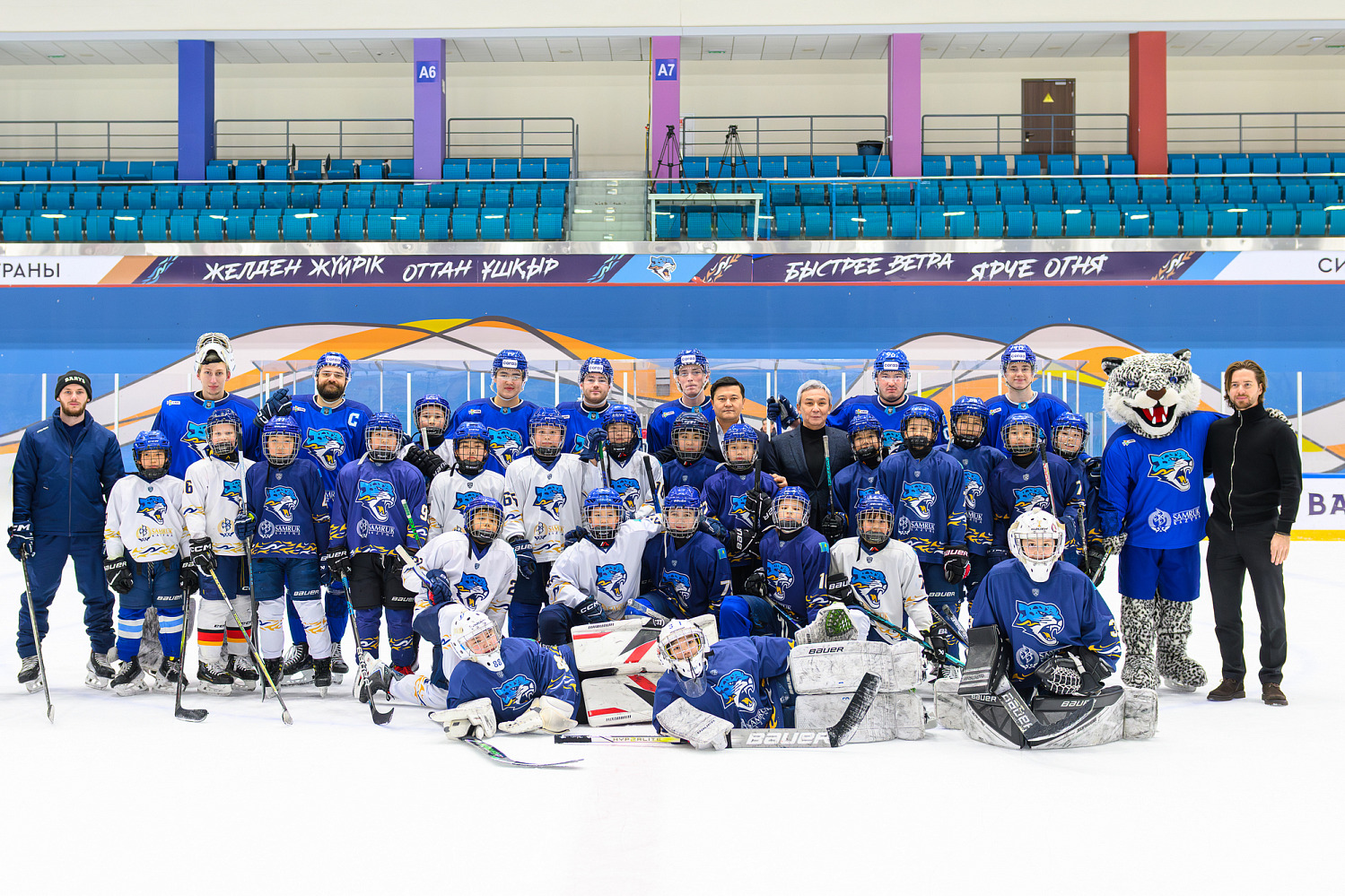 Барыс пен AÑSA БЖСМ тәрбиеленушілеріне арналған шеберлік сабағын өткізді