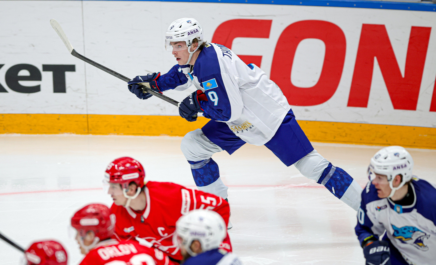 Тайс Томпсон ҚХЛ-дегі 50-матчын өткізді